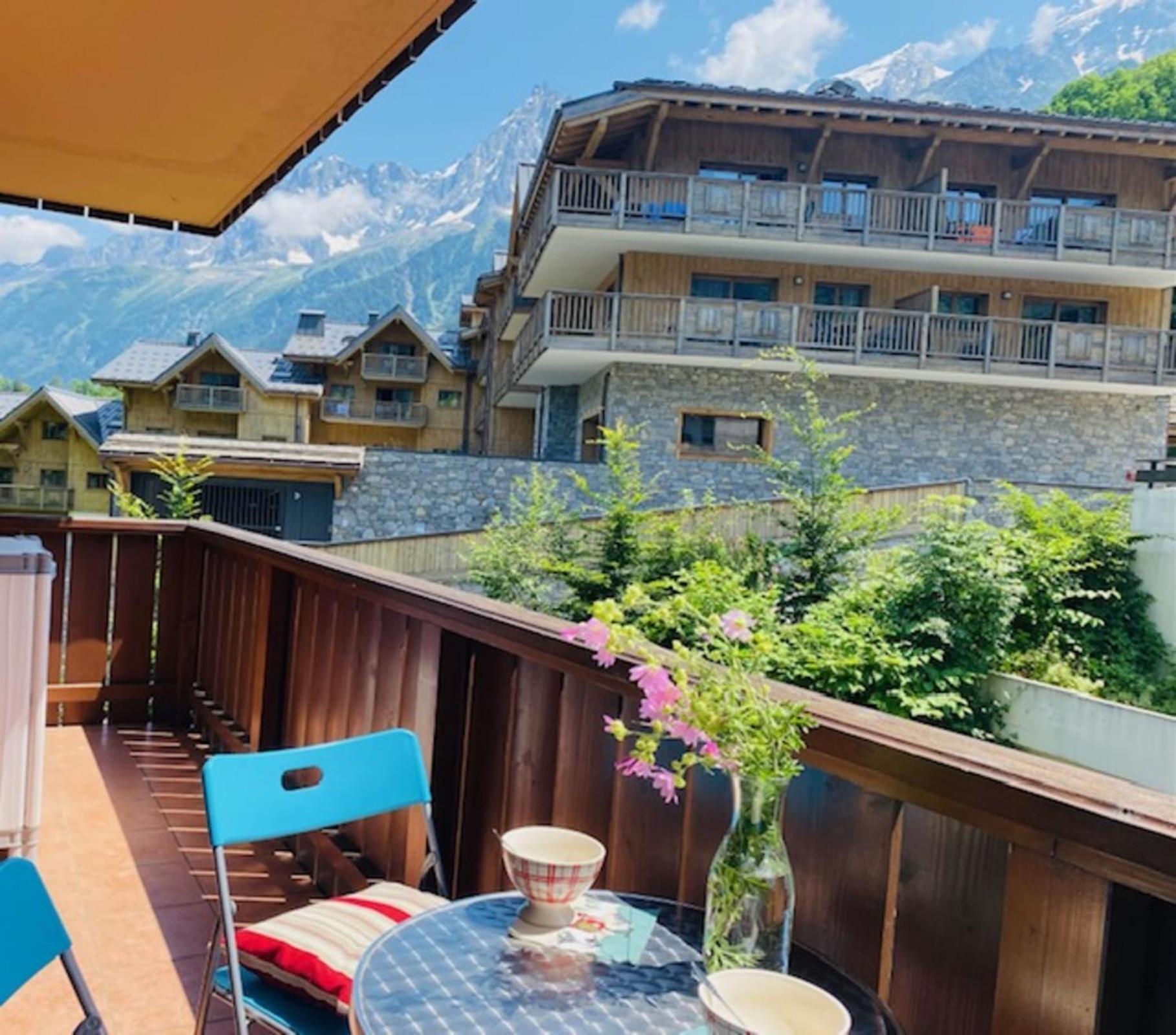 Slopes Of Les Houches 25 M With Balcony 아파트 외부 사진